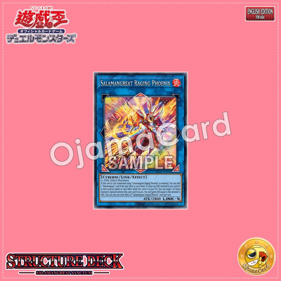 SDSS-AEP02 : Salamangreat Raging Phoenix (Secret Rare)
