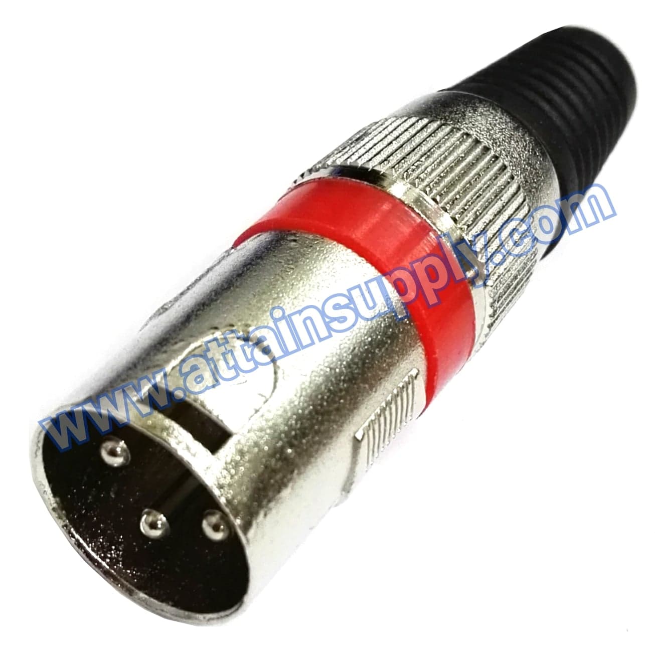 P.XLR 3P.-COLOUR/RED
