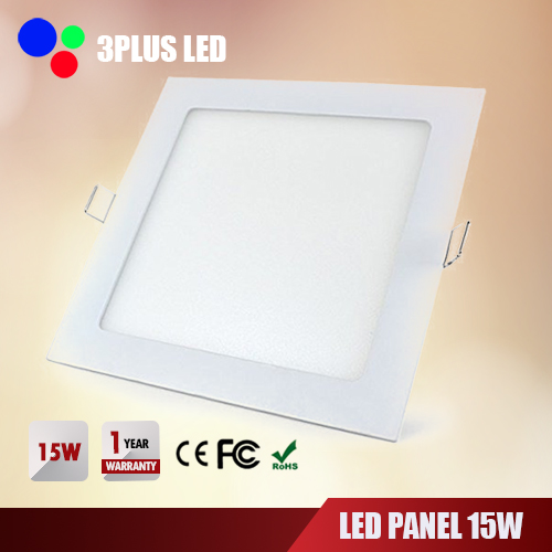 LED Downlight Panel 15W-สี่เหลี่ยม