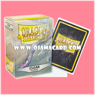 Dragon Shield Standard Size Card Sleeves — Clear • Classic「100ct.」