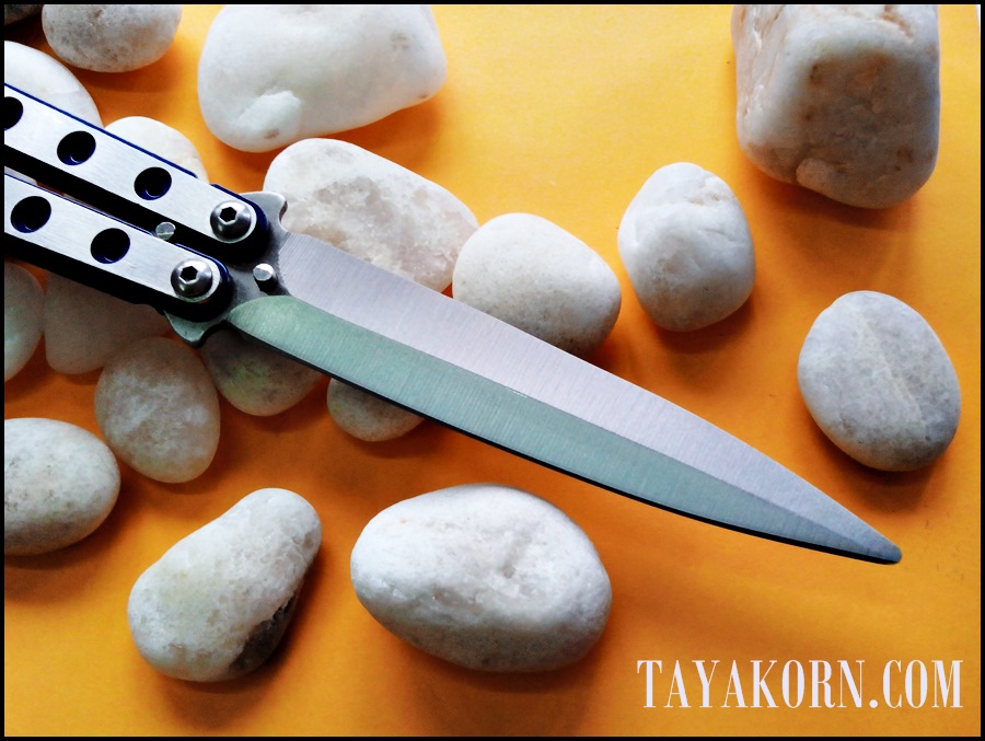 มีดซ้อมควง ซิงคันเซ็น 新幹線 shinkansen Balisong Trainer Knife TKBS-S717TR