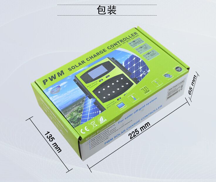 โซล่า ชาร์จเจอร์ 60A 12V / 24V PMW Auto ( รุ่น LD2460C )