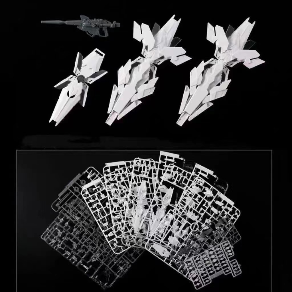 HGUC 1/144 Unicorn Fighter Destroy Mode (Clear color Frame) [Xing Dong]