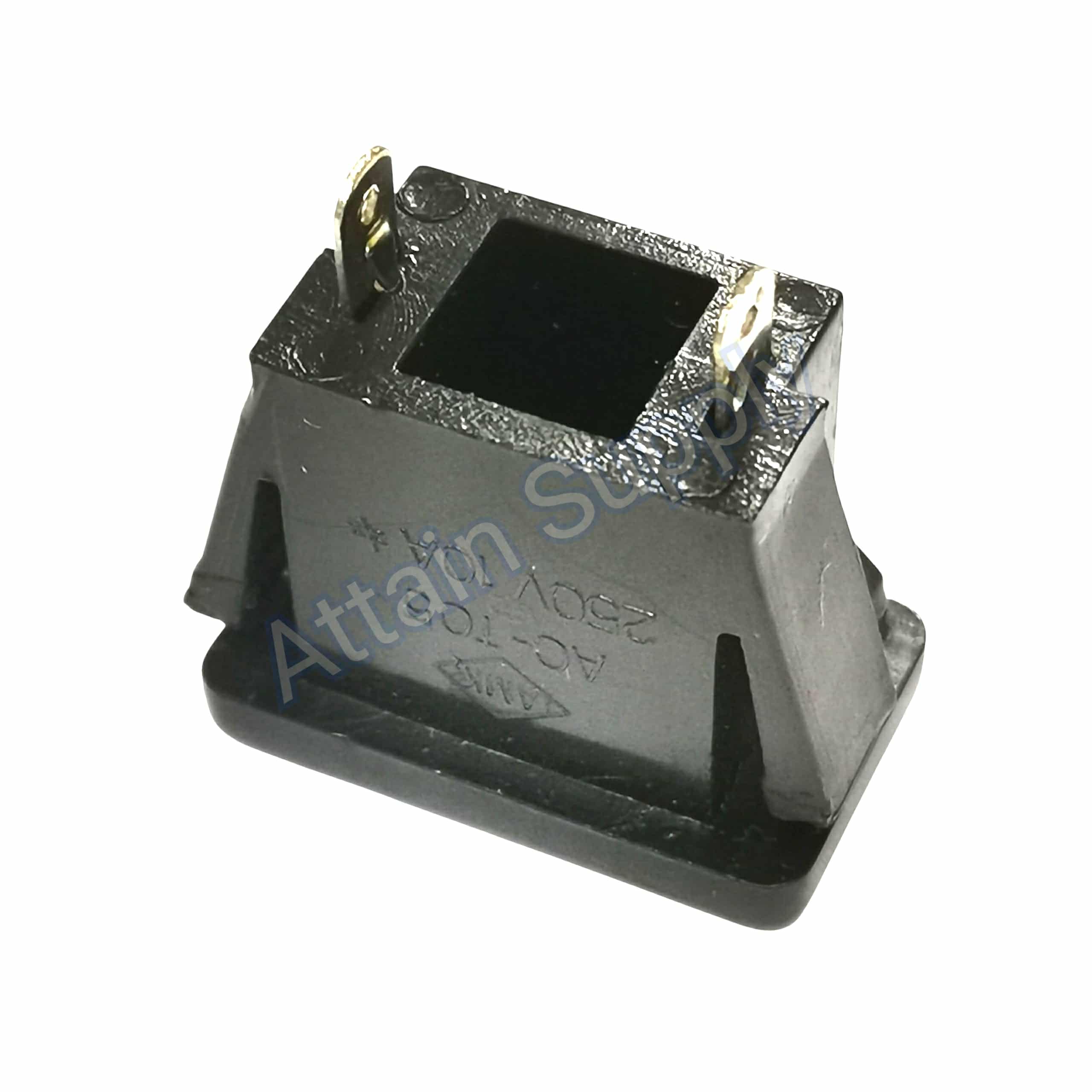 เต้ารับAC-2ขาแบน ขอบริมล็อค