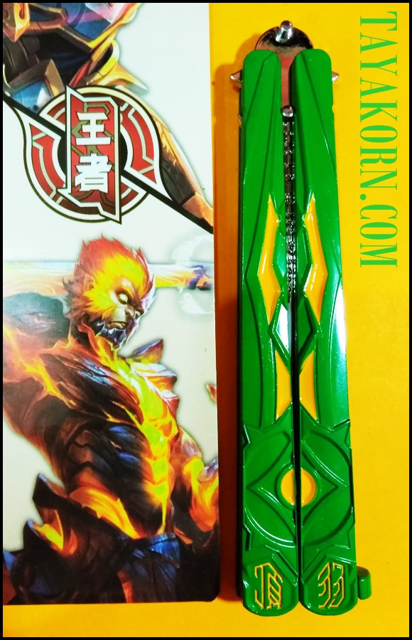 มีดซ้อมควง บาลิซองคอสเพลย์-เอท Cosplay-8 Balisong Trainer Knife TKBS-CP8