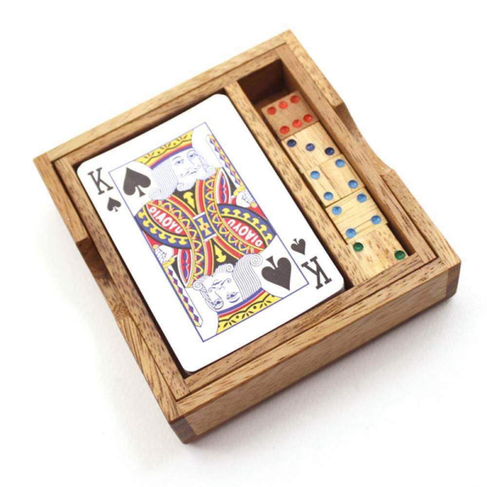 Playing Card Box (กล่องไม้สำหรับใส่การ์ด)
