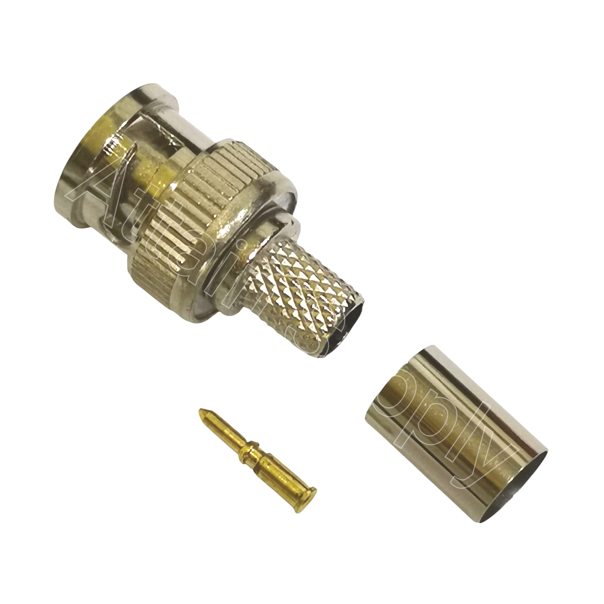 P.BNC แบบบีบ/RG59