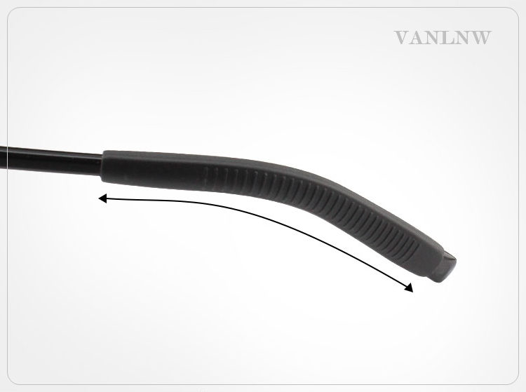 ซิลิโคนสวมขาแว่นกันลื่น Silicone Temple ปลอกซิลิโคนสวมขาแว่น แบบรูทะรุ ป้องกันแว่นตก แว่นไหล เจ็บหู (แพ็ค 1คู่)