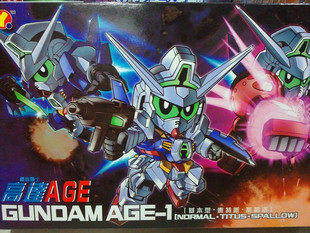 SD Gundam AGE-1 [Normal-Titus-Spallow]