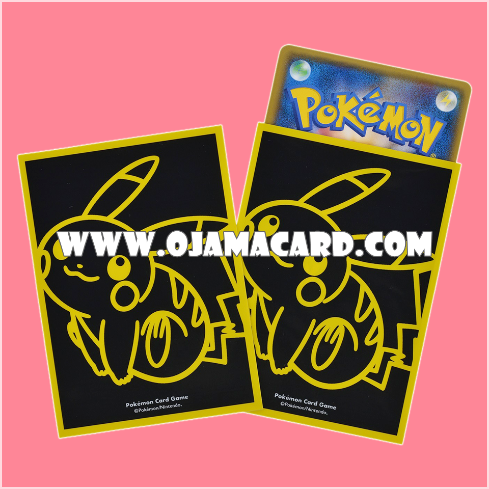 Pokémon Card Game Deck Shield | Card Sleeves — NeonColor : Pikachu「64ct.」