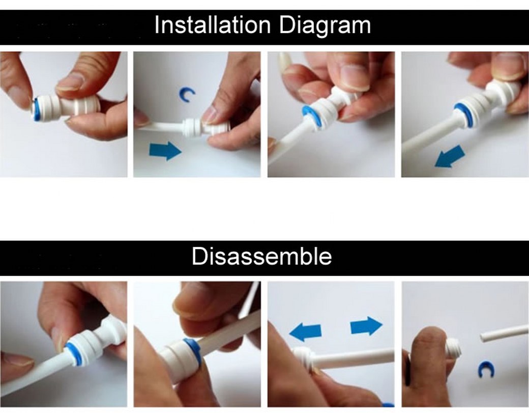 ท่อน้ำ PE ขนาด 1/4 นิ้ว หรือ 2 หุน 5 เมตร ( ใช้สำหรับเครื่องกรองน้ำทั่วไป )