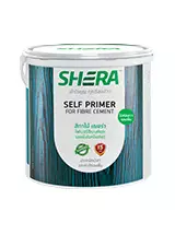 SHERA สีทาไม้ เฌอร่า และรองพื้นในหนึ่งเดียว สำหรับทาผนัง 1 GL