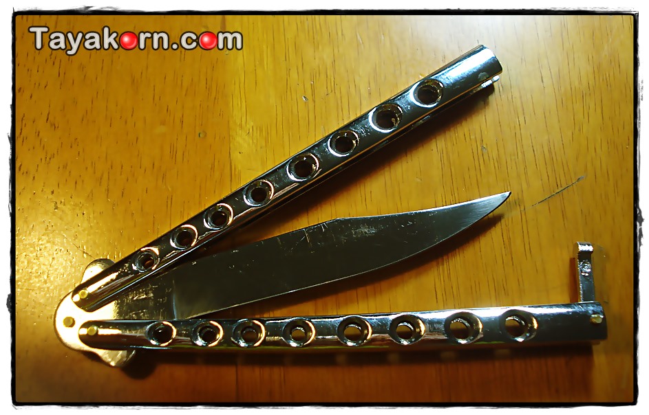 มีดควงบาลิซอง เดชก้านยาวสะท้านเวหา Super LongTail Battle Balisong