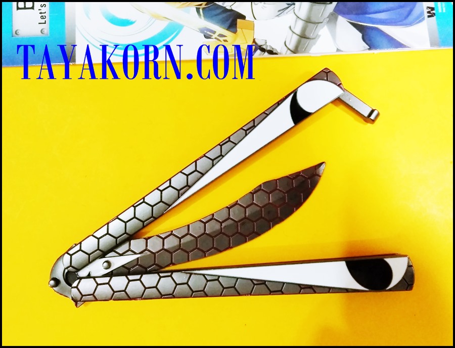มีดซ้อมควง บาลิซองคอสเพลย์-ซิก Cosplay-6 Balisong Trainer Knife TKBS-CP6