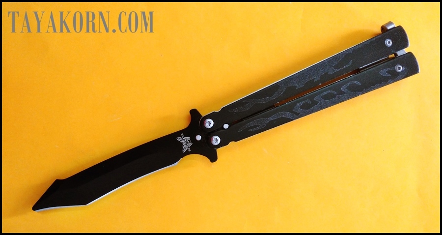 มีดซ้อมควงเดอะสกอร์เปี้ยนคิง THE SCORPION KING BALISONG TRAINER KNIFE TKBS-SK8TR