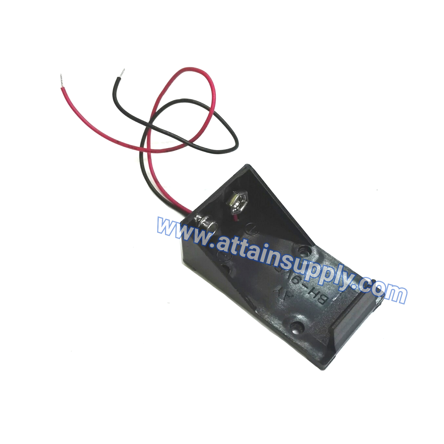 รางถ่าน9V-1ช่องหน้า/แบบไม่ฝา