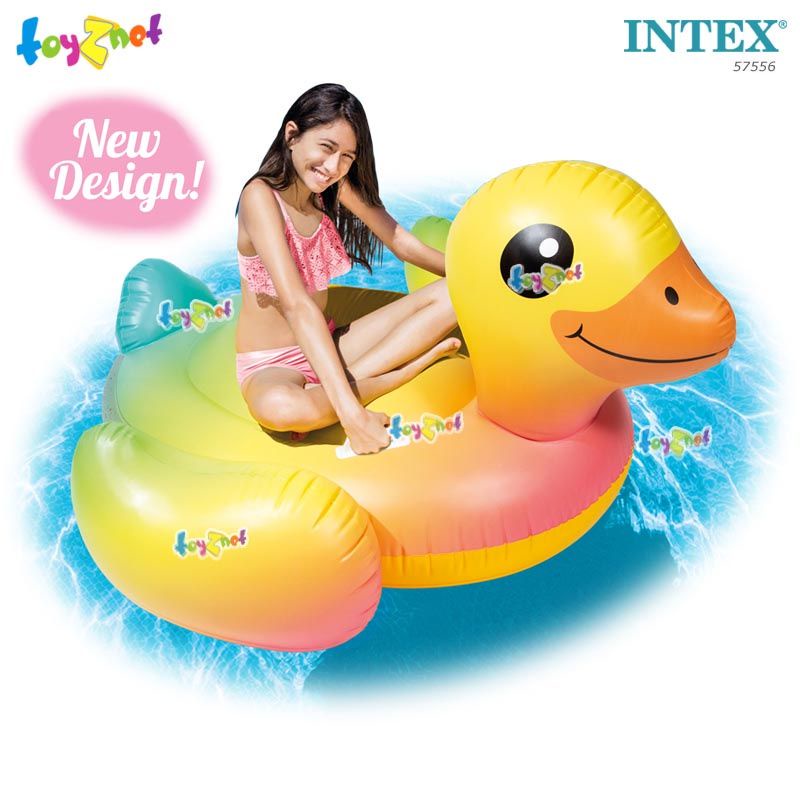 Intex แพยางลอยน้ำ แพเป็ดลอยน้ำ สีพาสเทล