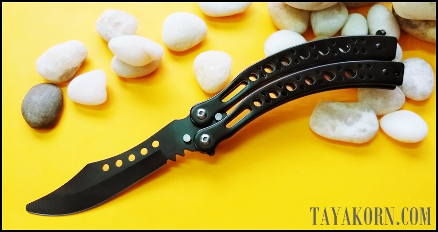มีดซ้อมควงบาลิซอง เอสเอสโก SS Go Balisong Trainer Knife TKBS-S8TR