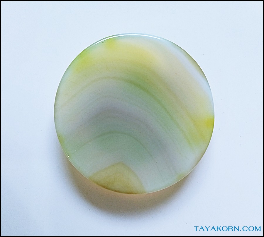 จานยานัตถ์ (จานหยก) snuff tobacco jade dish TKTJ-J001