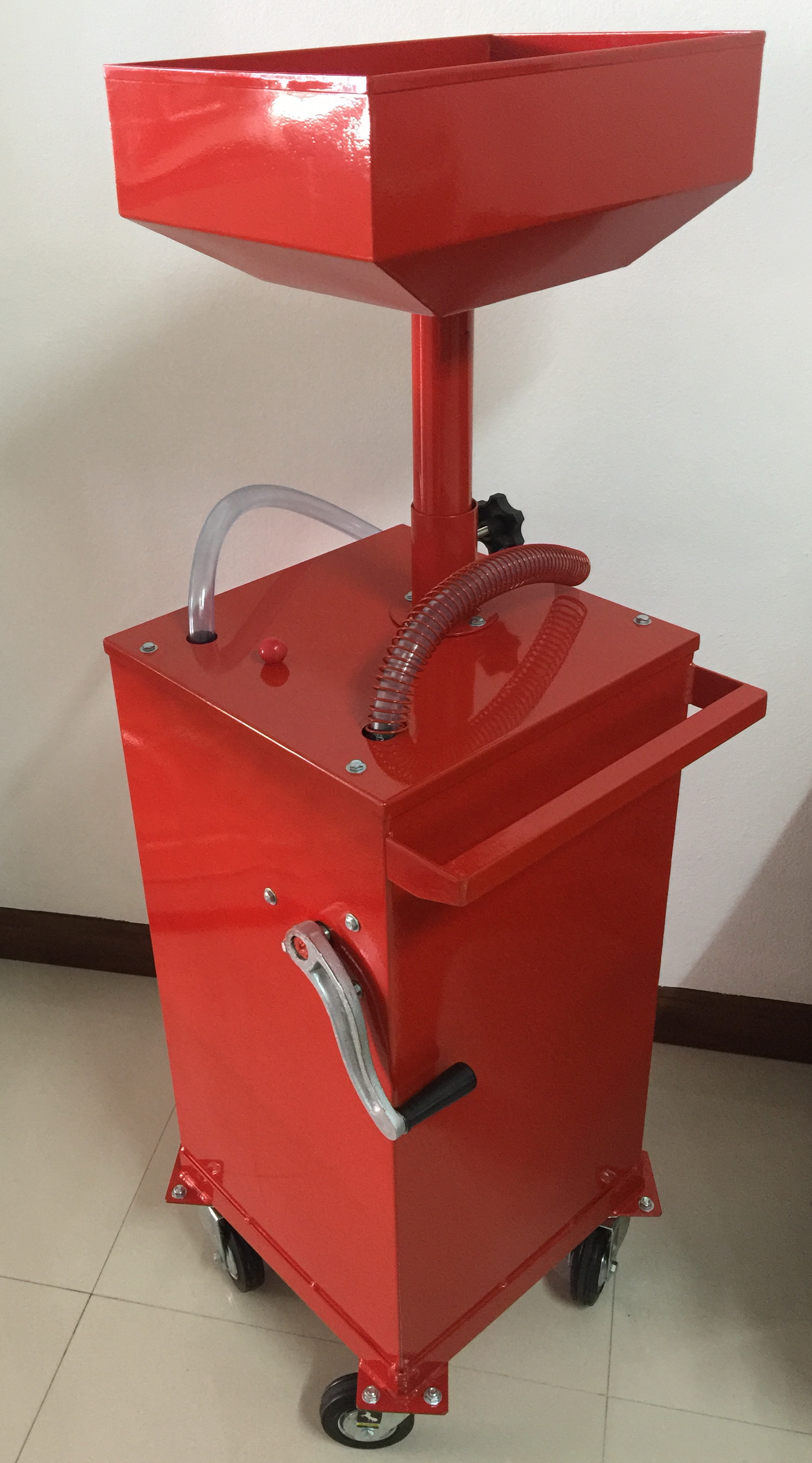 ถังรองถ่ายน้ำมันเครื่อง (RED)