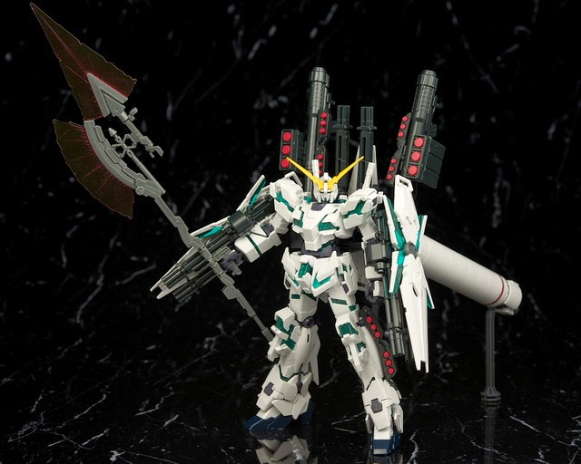 Hyper Beam Javelin RX-0 Full Armor Unicorn Gundam