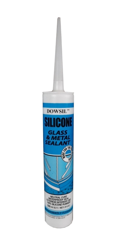 Dowsil Silicone Glass & Metal Sealant ซิลิโคนยาแนวสำหรับงานกระจกและงานโลหะ (ไม่มีกรด)