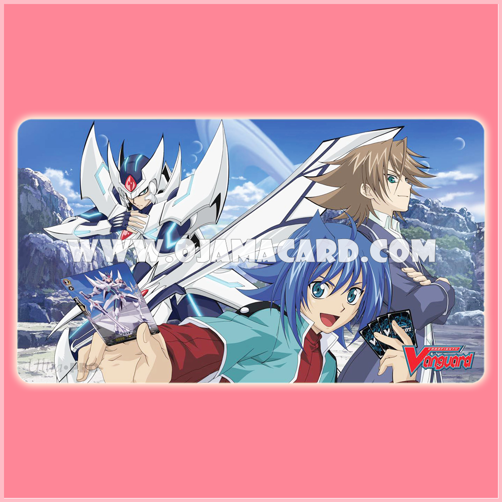 Ultra•Pro Cardfight!! Vanguard Card Game Playmat - Blaster Blade, Sendou Aichi vs Kai Toshiki