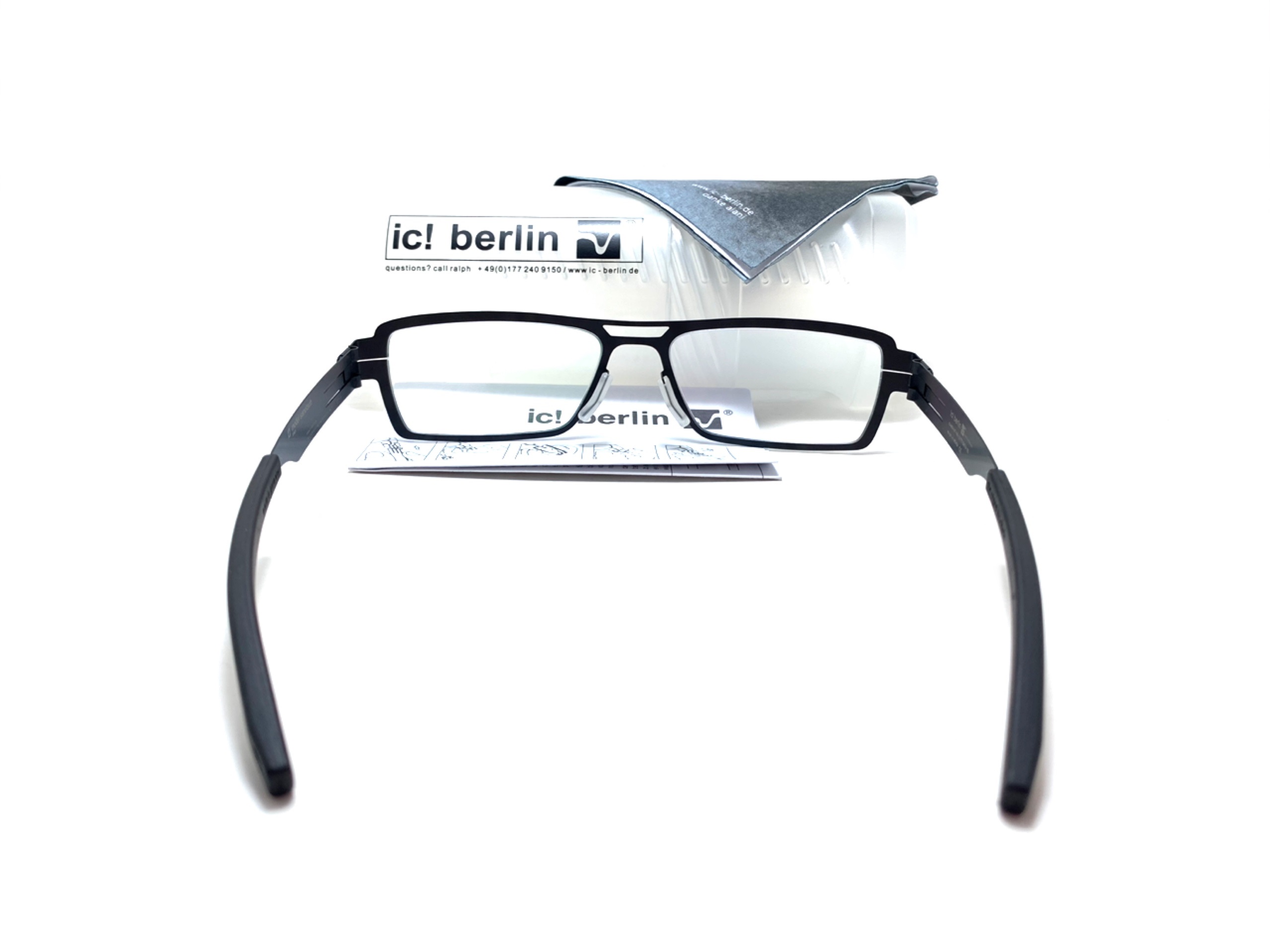 แว่นสายตา ic berlin model reionization 54-19 <ดำ>