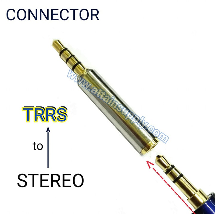 P.TRRS-J.TR STEREO CONNECTOR