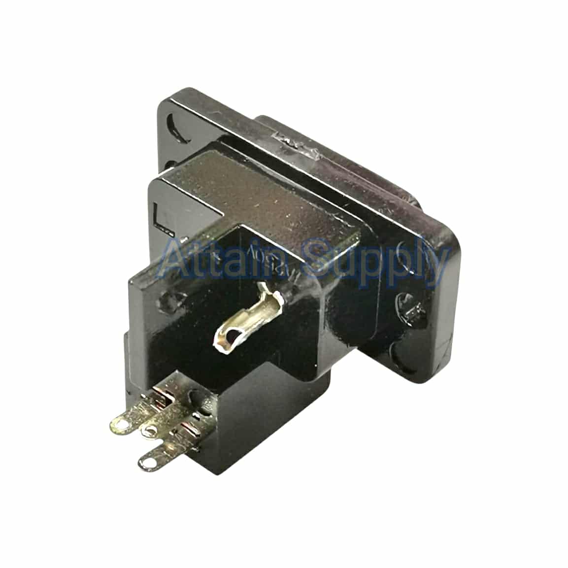 เต้ารับAC-หัว8คอนแทรค/ติดแท่นยึดน็อต