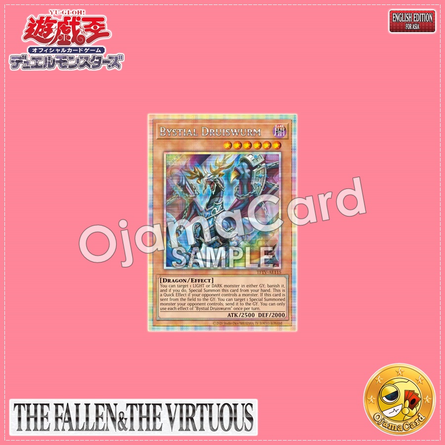 TFTV-AE115 : Bystial Druiswurm / Abyss Beast Druidwurm (Prismatic Secret Rare)