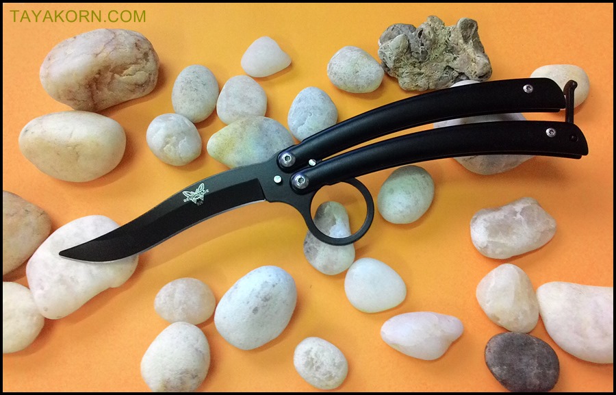 มีดซ้อมควง ลูแปงบาลิซอง Lupin Balisong Trainer Knife TKBS-LP7TR