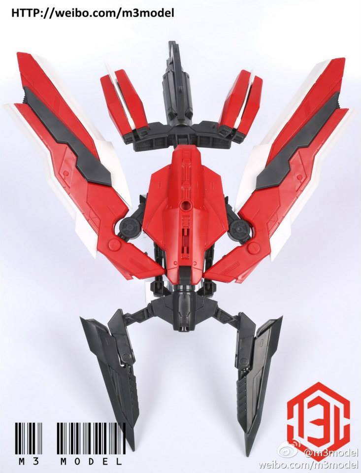 PG 1/60 Red Frame + Tactical Arms [Daban & M3Model]
