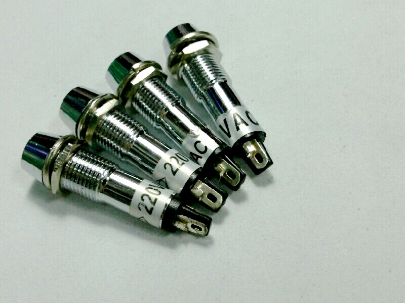 หลอดหน้าปัด-หัวLED/220V