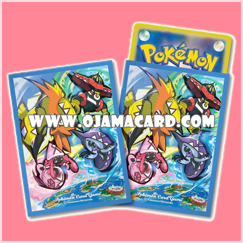 Pokémon Card Game Deck Shield | Card Sleeves — Tapu | Kapu「64ct.」