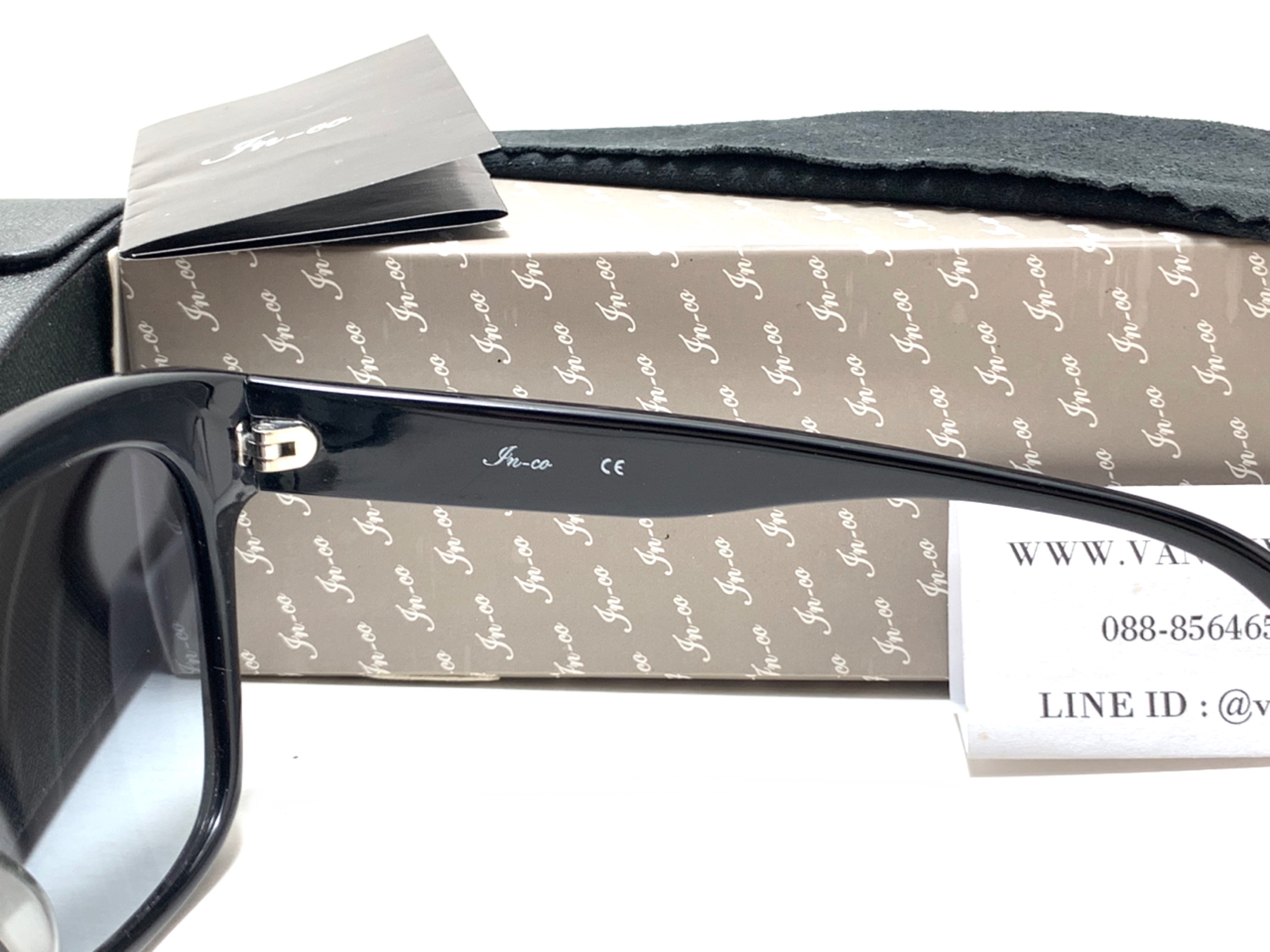 แว่นกันแดดผู้หญิง FN-CO 8208054 AC-CR39 57-16 140 CAT3 <ดำ>