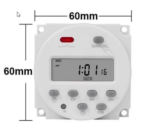 เครื่องตั้งเวลา (Timer) 16A 220V รุ่น Cn101