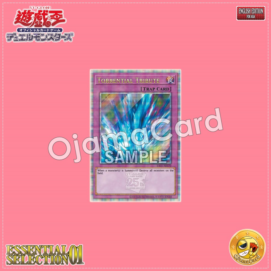 ES01-AE070 : Torrential Tribute / Torrential Burial (Quarter Century Secret Rare)