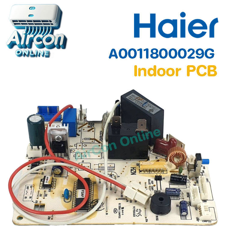 INDOOR PCB แอร์ HAIER รุ่น HSU-12CRA03T รหัส A0011800029G ของแท้ 100%