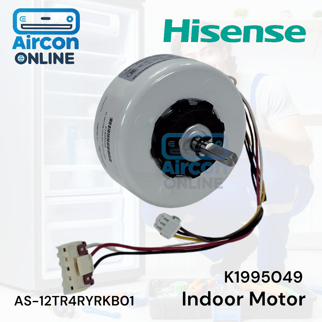 มอเตอร์แฟนคอยล์ แอร์ HISENSE รุ่น AS12TR4RYRKB01 รหัส K1995049