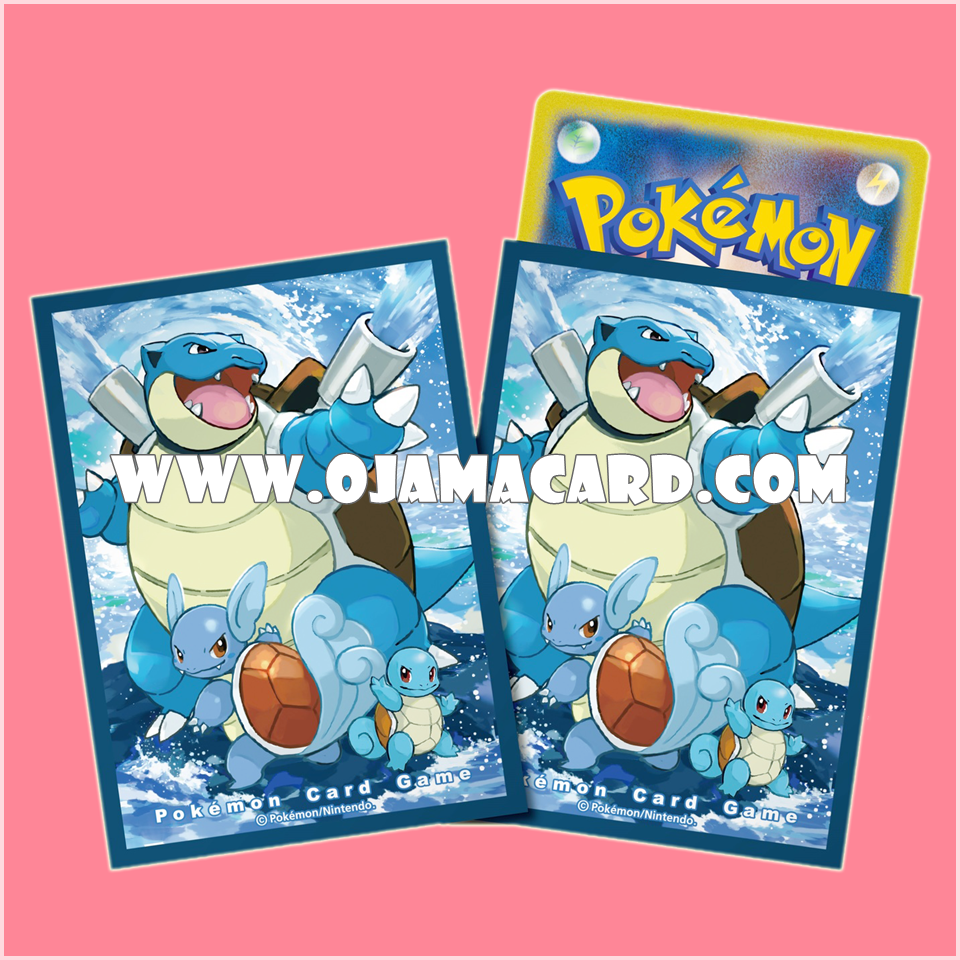 Pokémon Card Game Deck Shield | Card Sleeves — Genealogy of evolution : Camex「64ct.」