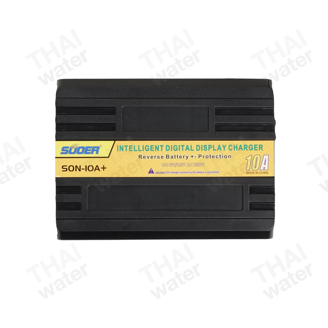 เครื่องชาร์จแบตเตอรี่ 6V/12V 10A Digital รุ่น SON-10A+ ( SUOER )