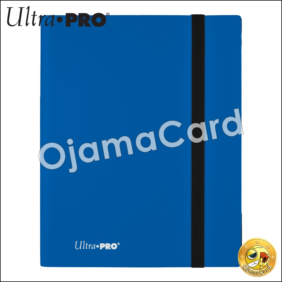 Ultra•Pro Eclipse 4-Pocket PRO-Binder / Portfolios「แฟ้มใส่่การ์ด / แฟ้มเก็บการ์ด 4 ช่อง」— Pacific Blue