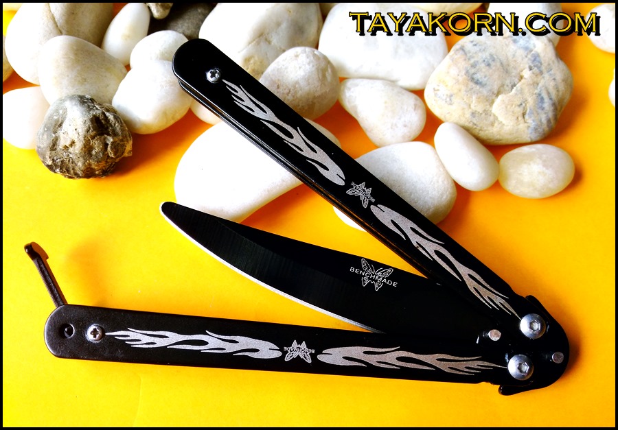 มีดซ้อมควง ปาปิญอง Papillon Balisong Trainer Knife TKBS-PP5TR