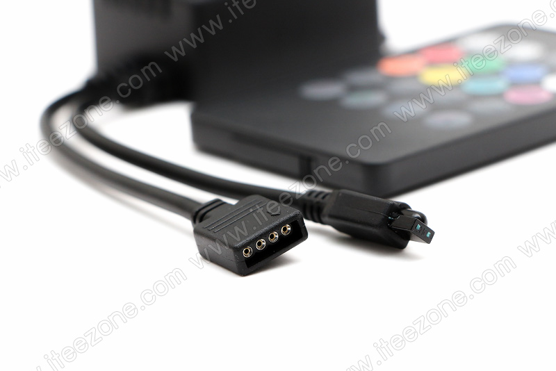 กล่องควบคุม RGB Music Controller + Remote 20 Keys