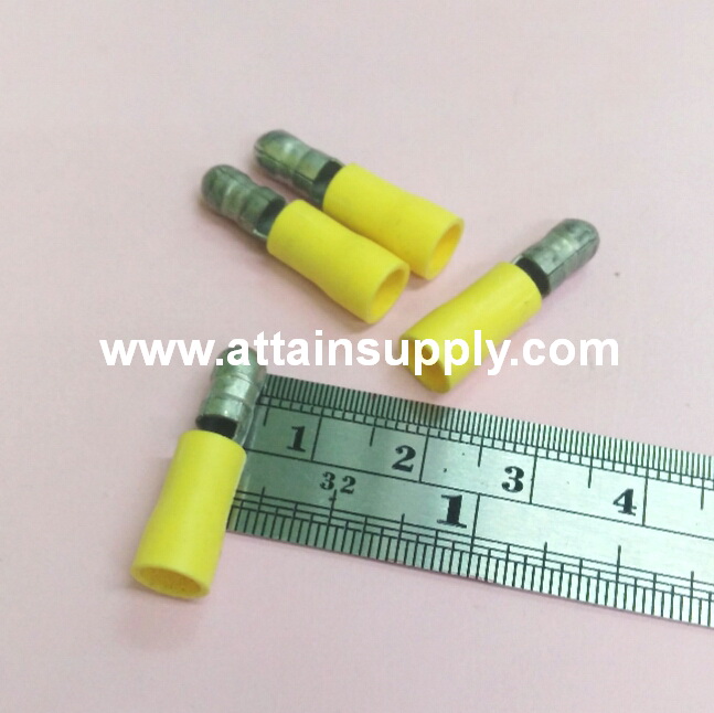 หางปลาเสียบ-กลม F6B/YELLOW