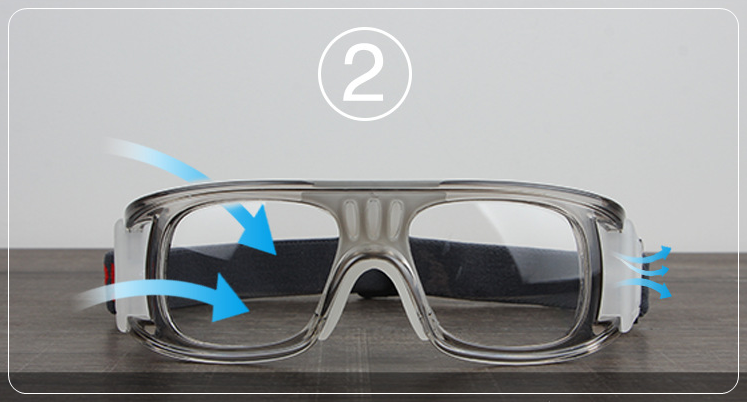 แว่นตาเล่นกีฬา WAKE UP ME! แว่นสำหรับเล่นกีฬาตัดเลนส์สายตาได้ แว่นตาออกกำลังกาย กีฬากลางแจ้ง ระดับมืออาชีพ