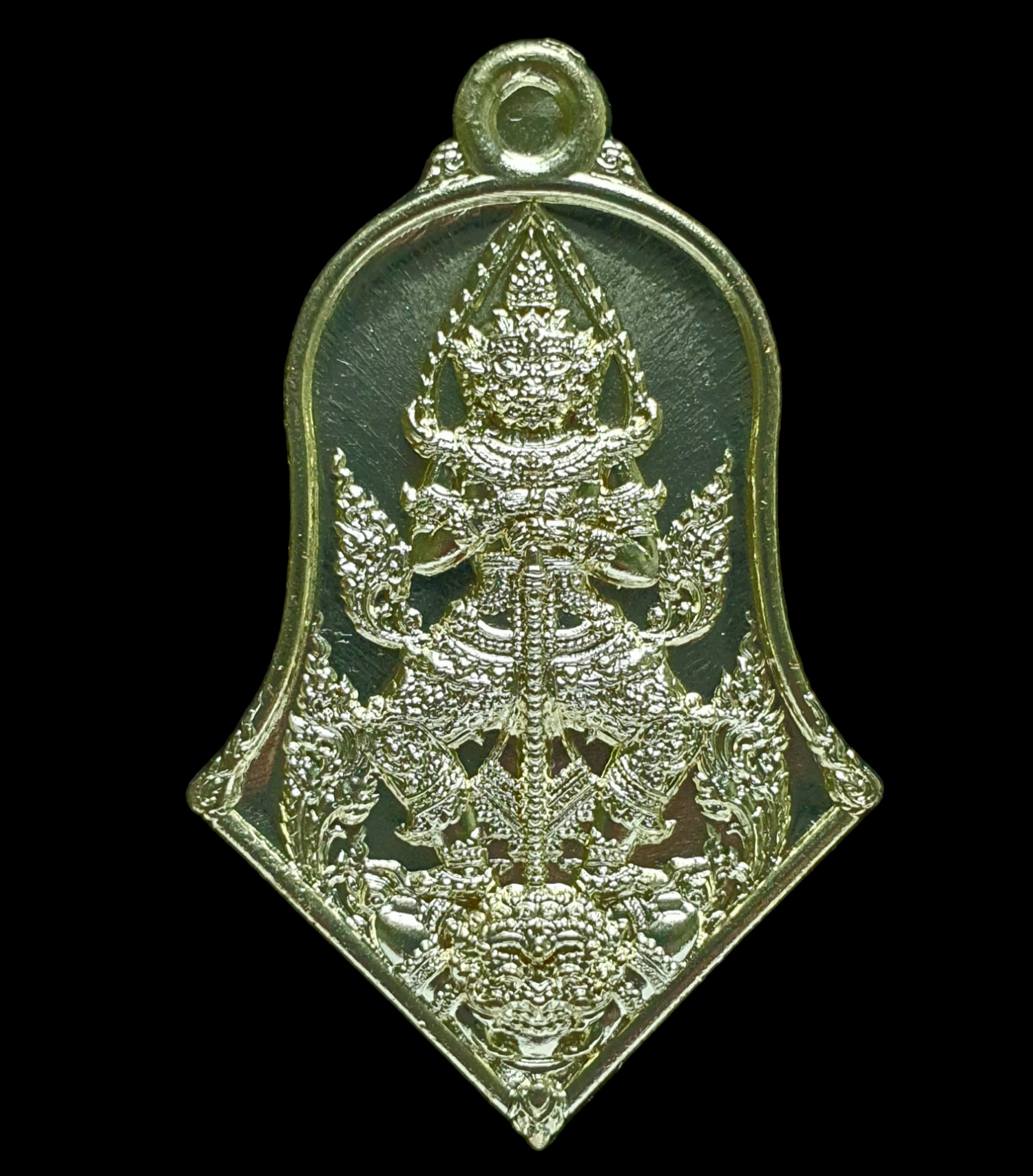 หลวงปู่บุดดา ปัญญาธโร วัดป่าใต้พัฒนาราม ท้าวเวสสุวรรณ รุ่นโครตเศรษฐี รายการที่ 7.21 เนื้อฝาบาตร จำนวนสร้าง 479