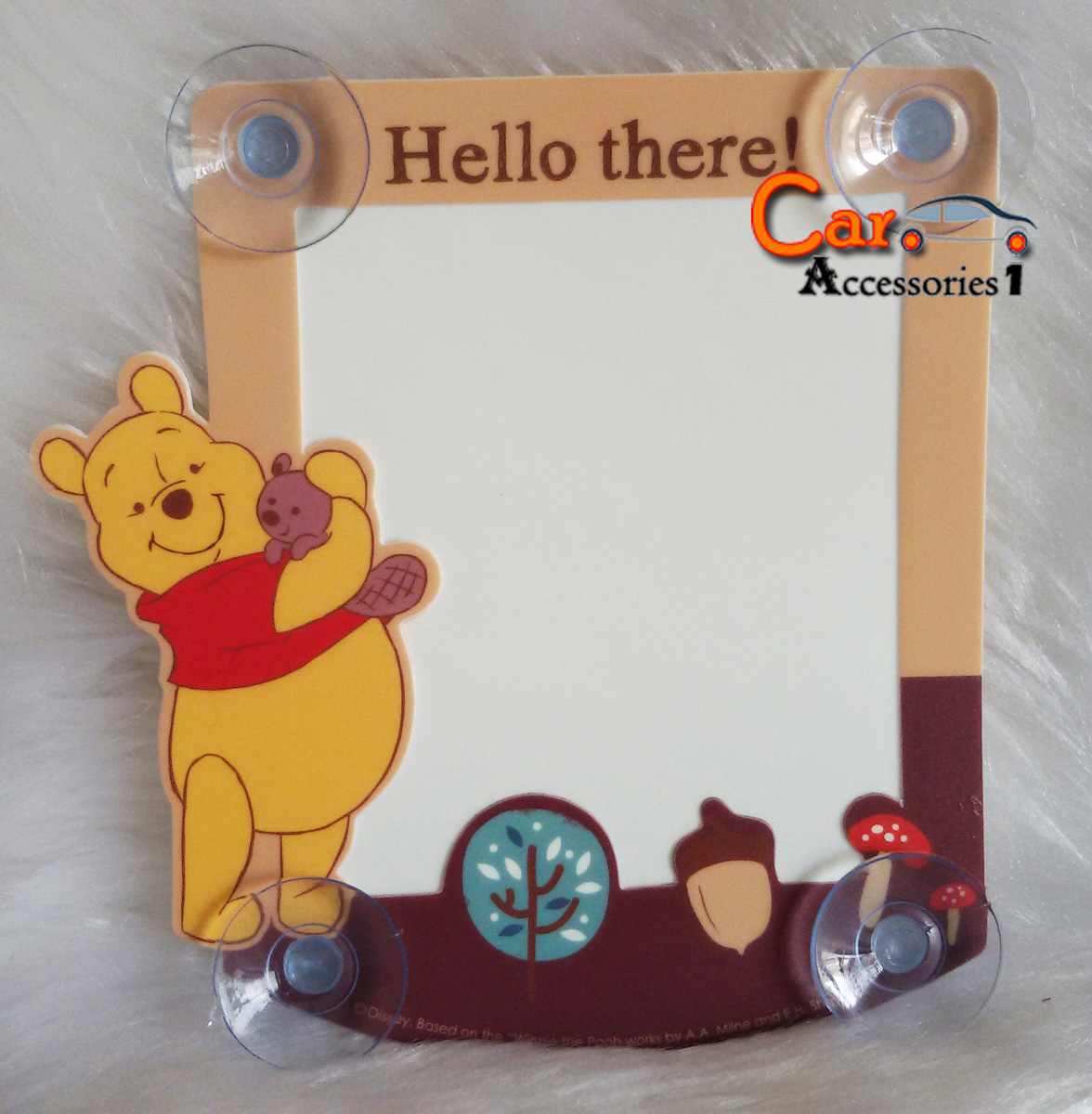 จุ๊บใส่ป้ายภาษีรถยนต์หมีพูห์ Winnie the Pooh ลิขสิทธิ์แท้ราคาพิเศษ New arrival! ชิ้นสุดท้าย
