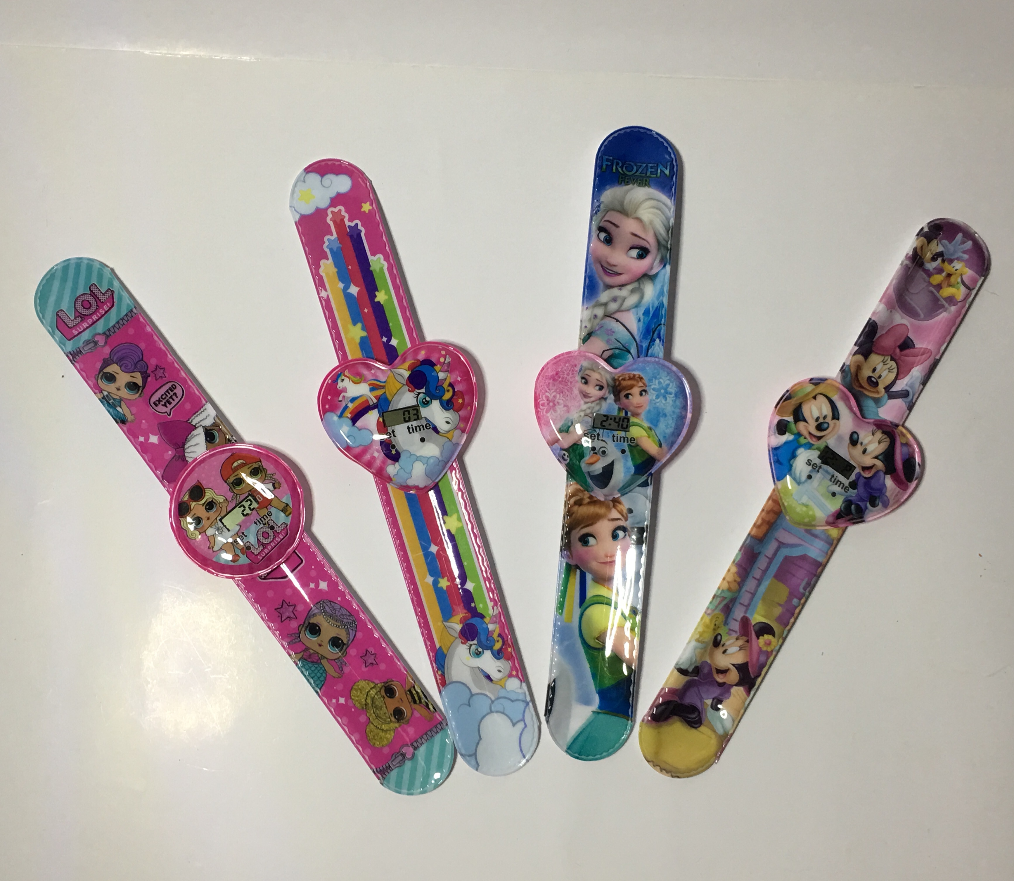 นาฬิกาข้อมือเด็กการ์ตูน 12 ชิ้น